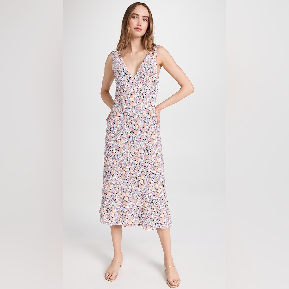Rails Nwt Audrina Posy Fields Dress In Floral Print S